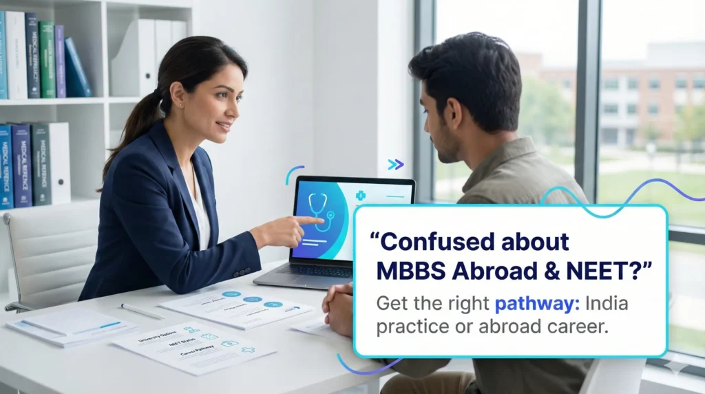 NOHA Overseas guidance for MBBS abroad admissions with NEET clarity and career planning